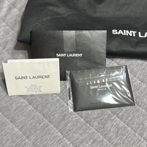 Saint Laurent- NEW Lou Lou Medium, Hunter Green - Picture 11 of 15